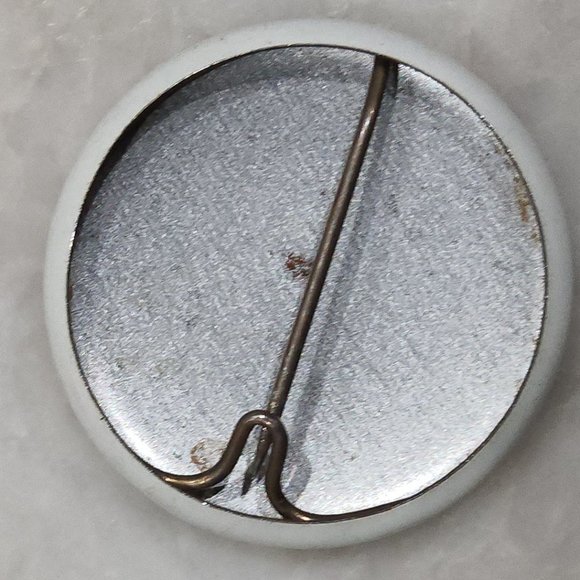 Vintage Disney Mickey Mouse Button Pin 1 Inch - Picture 2 of 3